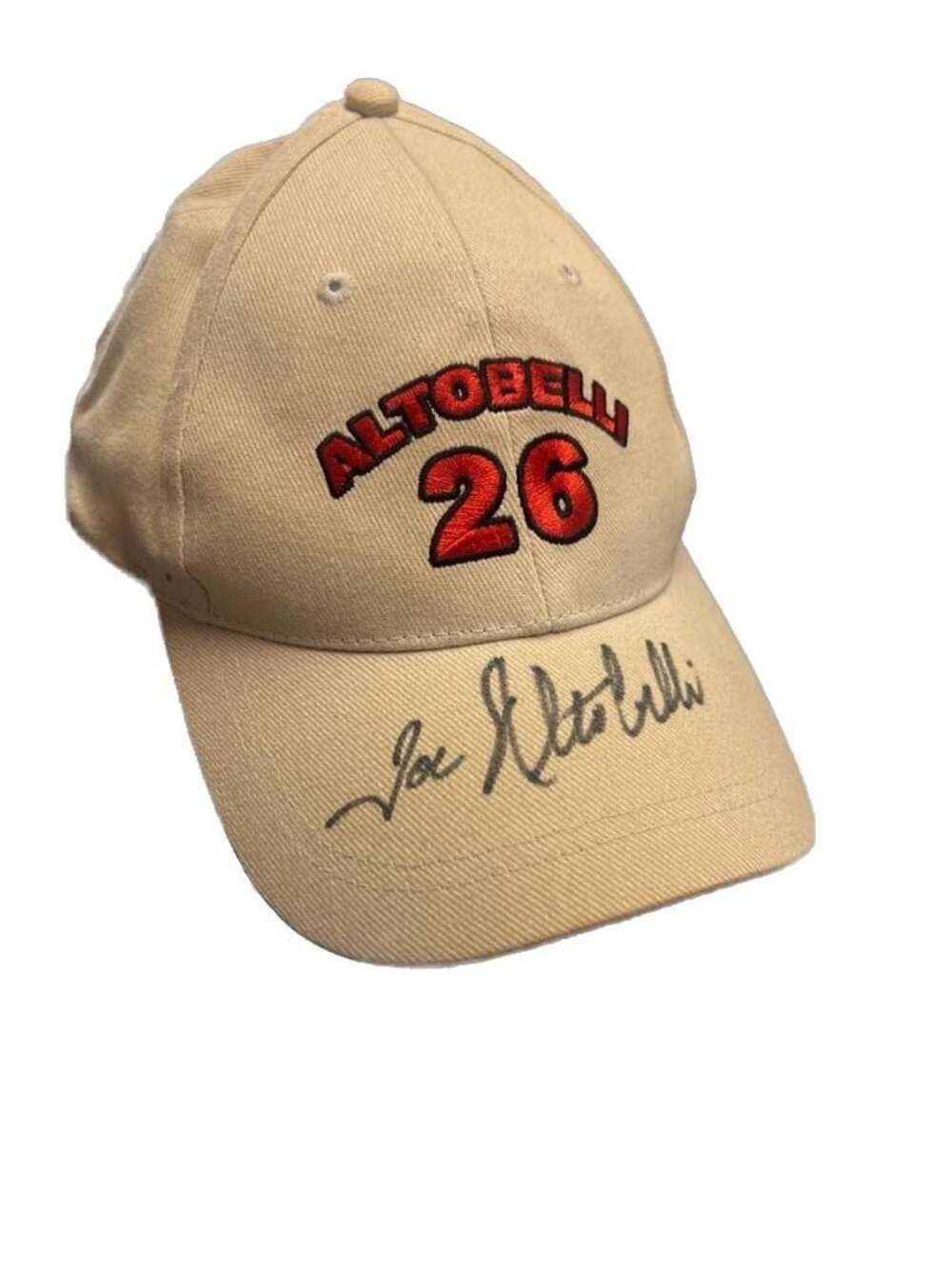Joe Altobelli Signed Rochester Red Wings Hat Wegmans Peter Pan 98PXY Adjustable